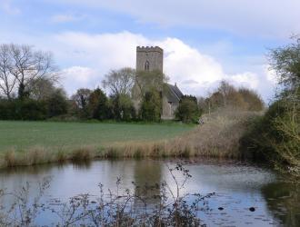 Village Pond & Church